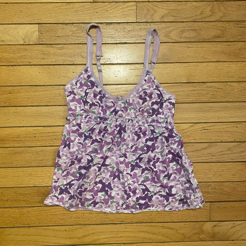 BABYDOLL Y2K Floral Aéropostale Camisole - Size M